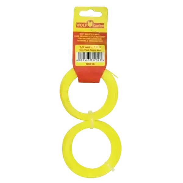 Wolf Garden Trimmer Line 1.5mm x 8m Twin Pack