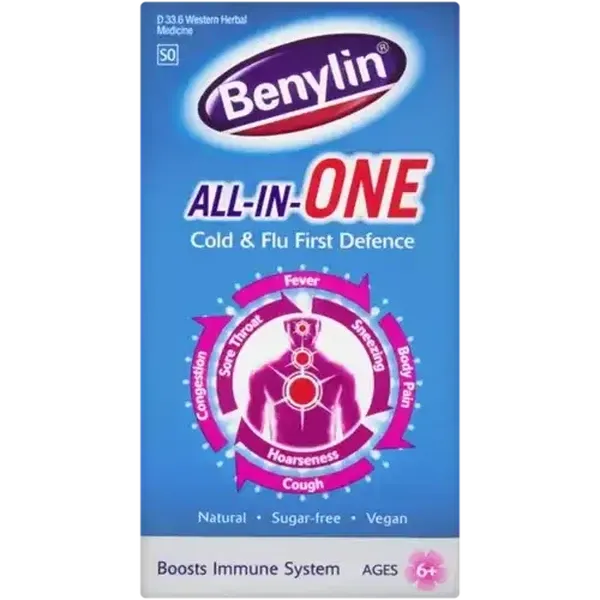 Benylin All In One Cold & Flu Syrup 100ml