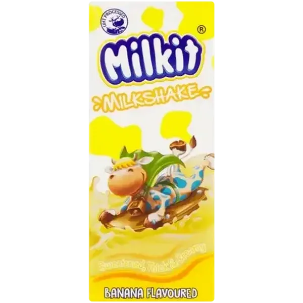 Milkit Banana Flavoured Milkshake 250ml