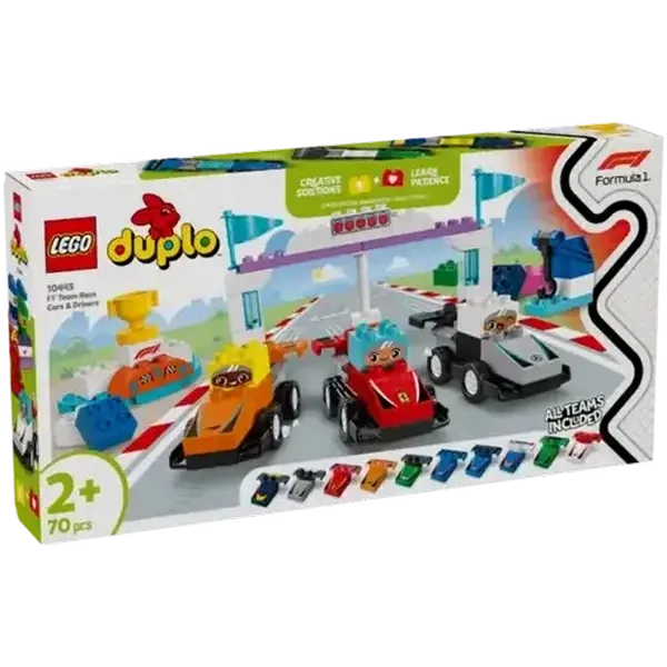 LEGO® DUPLO® F1® Team Race Cars & Drivers (10445)