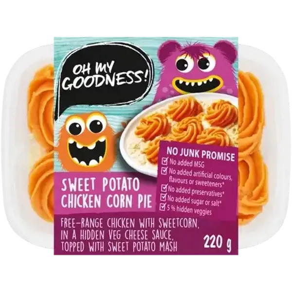 Oh My Goodness! Sweet Potato Chicken Corn Pie 220g