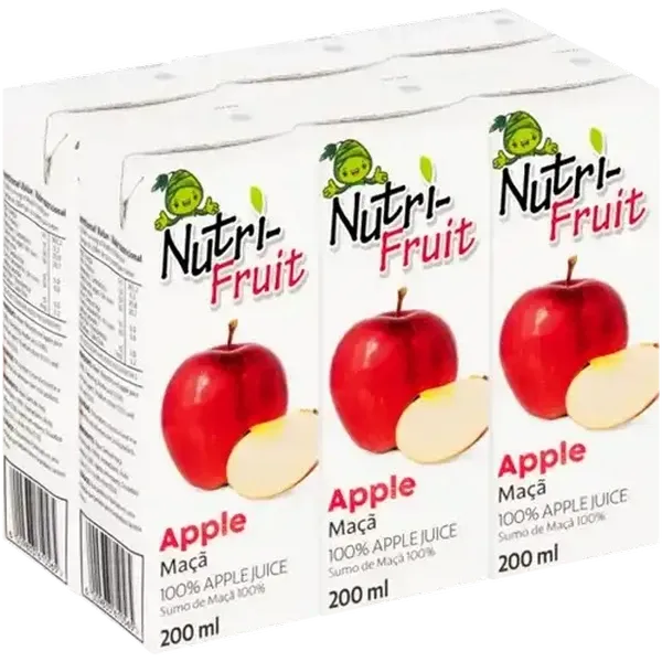 Nutri-Fruit 100% Apple Juice 6 x 200ml