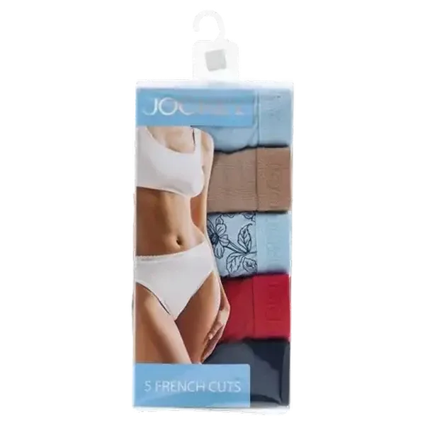 Jockey Ladies Tonal Waist French Cut XXL 5-Pack