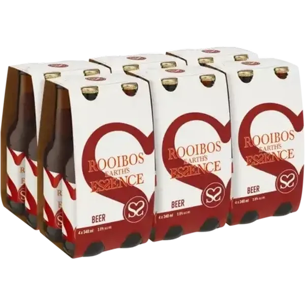 Earth’s Essence Liquors Rooibos Beer Bottles 24 x 340ml