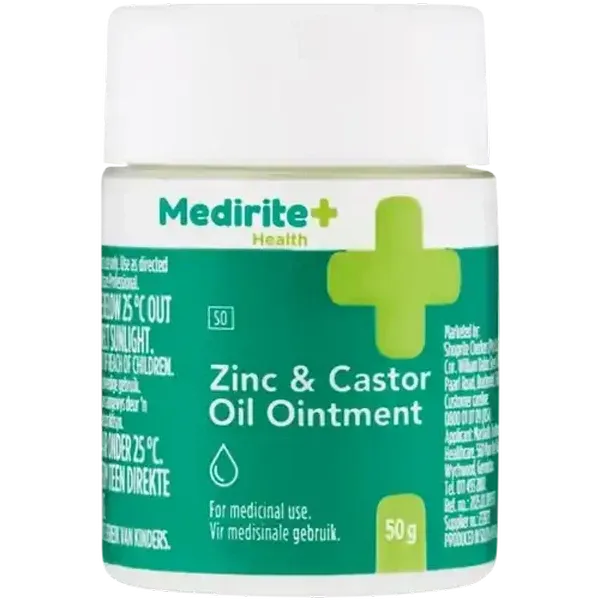 Medirite Zinc & Castor Oil Ointment 50g