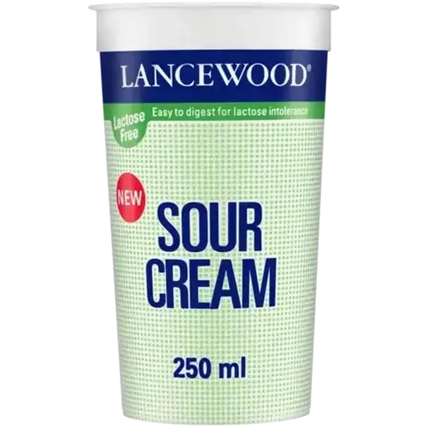 LANCEWOOD Lactose-Free Sour Cream 250ml