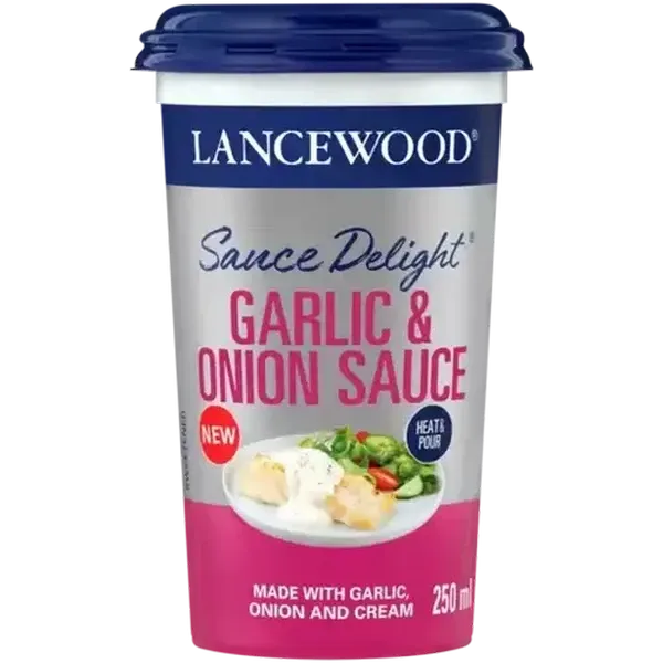 LANCEWOOD Sauce Delight Garlic & Onion Sauce 250ml