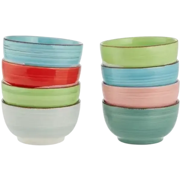 Kaleidoscope Bowls 5.5cm 4-Piece (Colour May Vary)