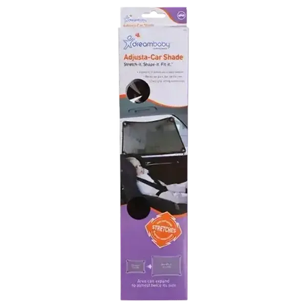 Dreambaby Adjustable Black Window Shade