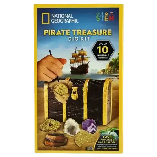 National Geographic Pirate Treasure Dig Kit