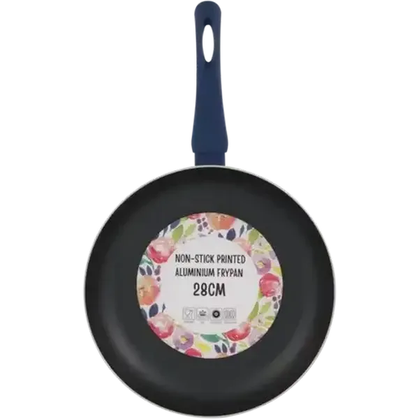 Non-Stick Printed Aluminium Frypan 28cm (Print May Vary)