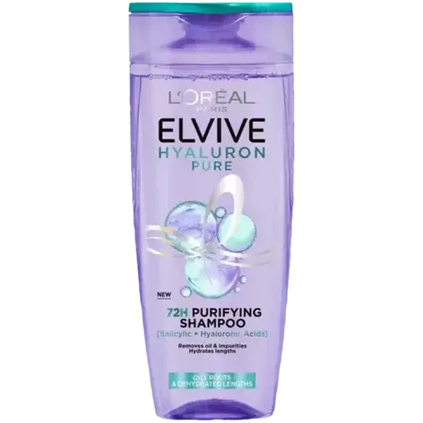 L'Oréal Paris Elvive Hyaluron Pure Purifying Shampoo 400ml