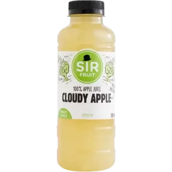 Sir Fruit 100% Cloudy Apple Fruit Juice 500ml