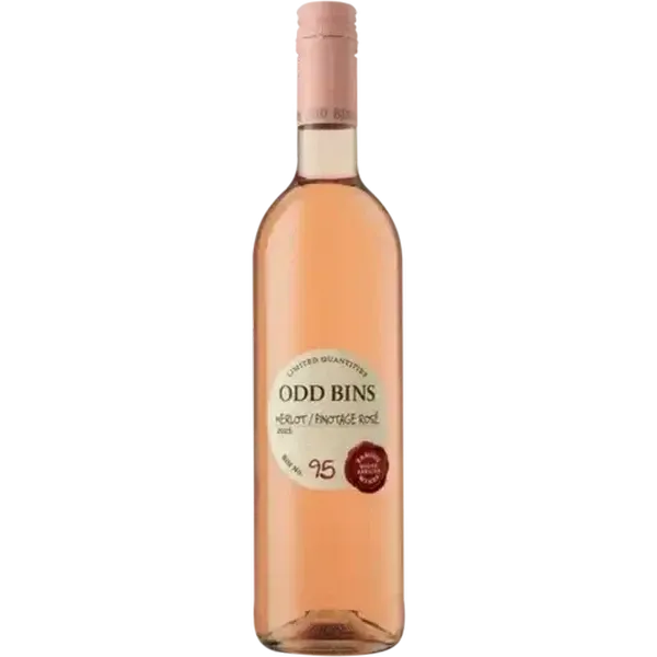 Odd Bins 95 Merlot/Pinotage Rosé Wine Bottle 750ml