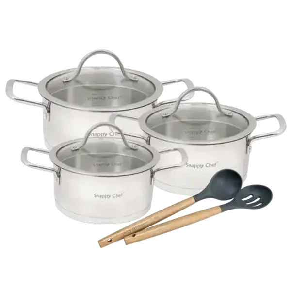 Snappy Chef Platinum Cookware Set 6 Piece