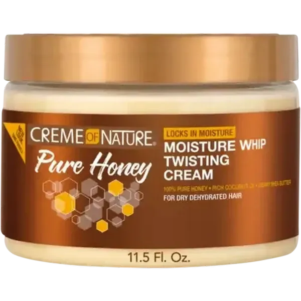 Creme of Nature Pure Honey Moisture Whip Twisting Cream 340ml