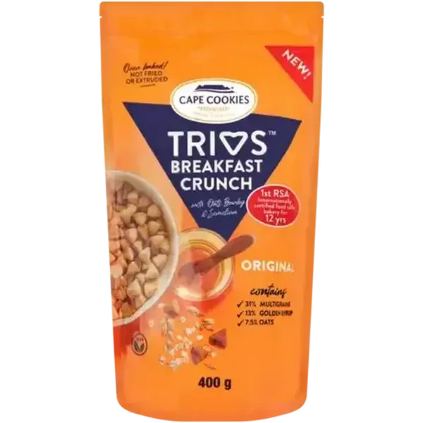 Cape Cookies Trios Original Breakfast Crunch 400g