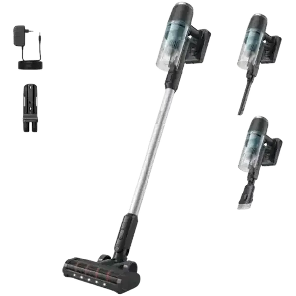 Philips 3000 Series Black & Silver Cordless Vacuum Cleaner