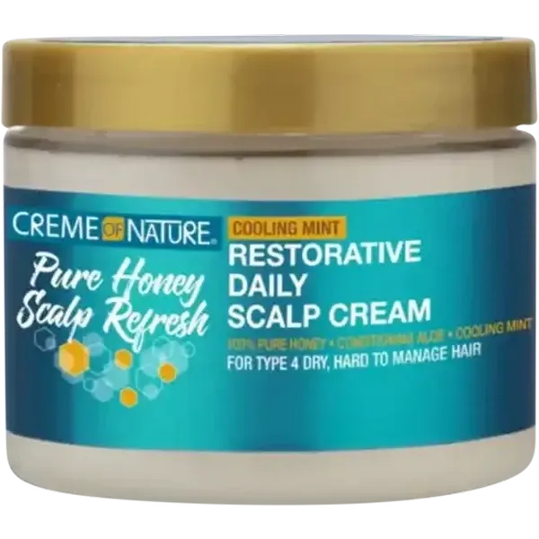 Creme of Nature Pure Honey Scalp Refresh Restorative Daily Scalp Cream 140ml