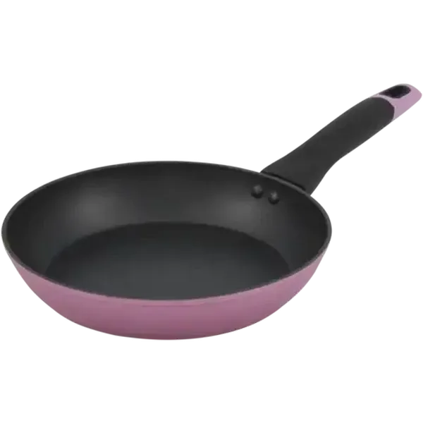 Metallic Aluminium Fry Pan 24cm (Colour May Vary)