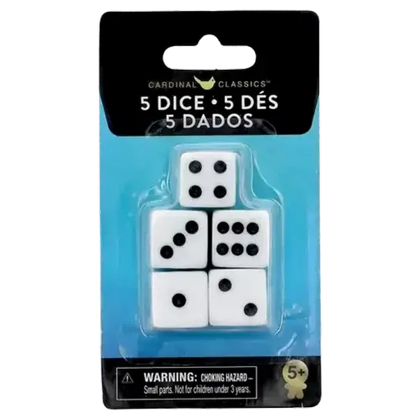 Cardinal Classics Dice 5-Pack