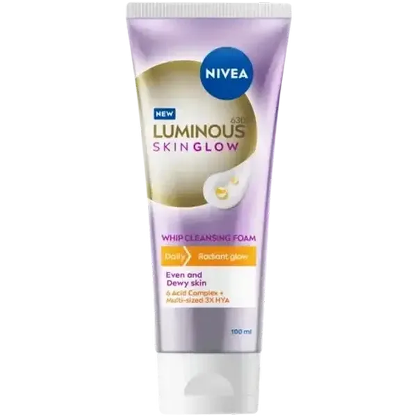 NIVEA Luminous630 Skin Glow Whip Cleansing Foam 100ml
