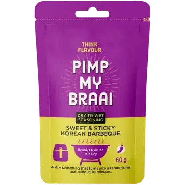 Pimp My Braai Sweet & Sticky Korean Barbeque Seasoning 60g