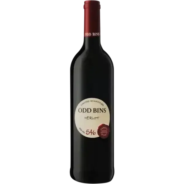 Odd Bins 546 Merlot Red Wine Bottle 750ml