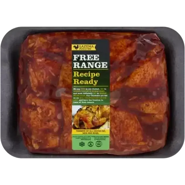Lazena Poultry BBQ Seasoning Chicken Steaklets Per KG