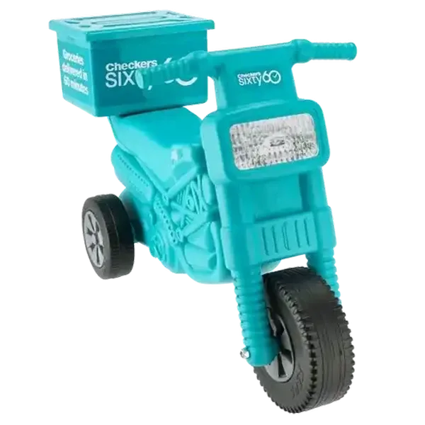 Sixty60 Teal Mini Ride-On Bike with Loadbox