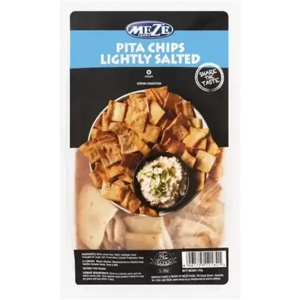Mezé Foods Lightly Salted Pita Chips 170g