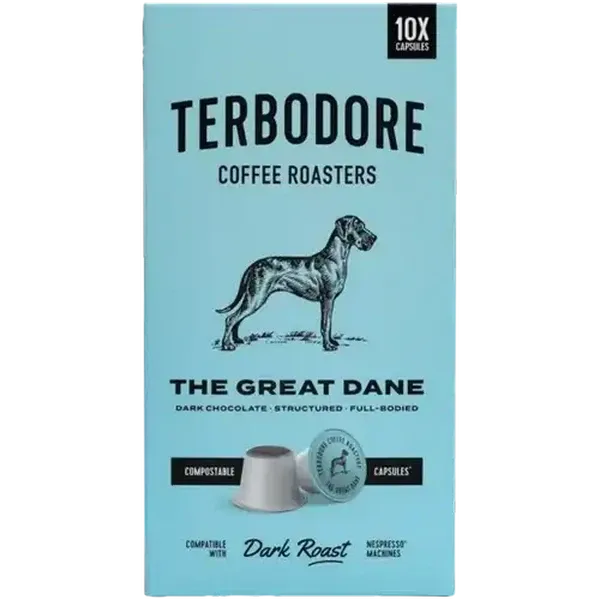 Terbodore The Great Dane Coffee Capsules 10 Pack