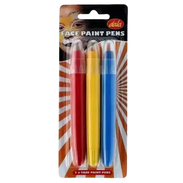 Dala Face Paint Pens 3-Pack