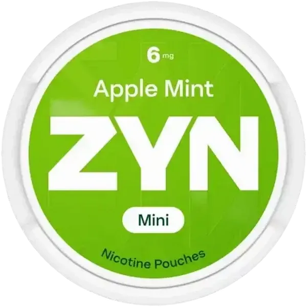 ZYN Apple Mint 6mg Mini Nicotine Pouches (Non-Refundable. Non-Returnable.)