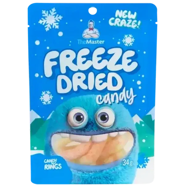 The Master Freeze Dried Candy Rings 34g