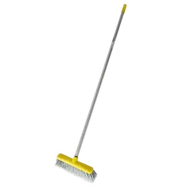 M-Home Plastic Broom (Colour May Vary)