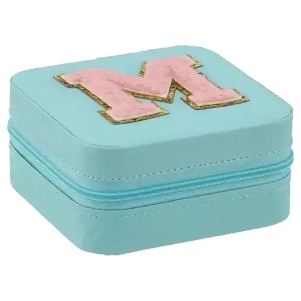 Shapiro Blue M Jewellery Box