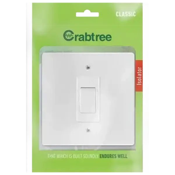 Crabtree Isolater 60A 100x100mm