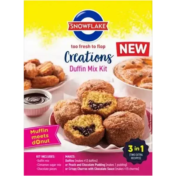 Snowflake Creations Duffin Mix Kit 508g