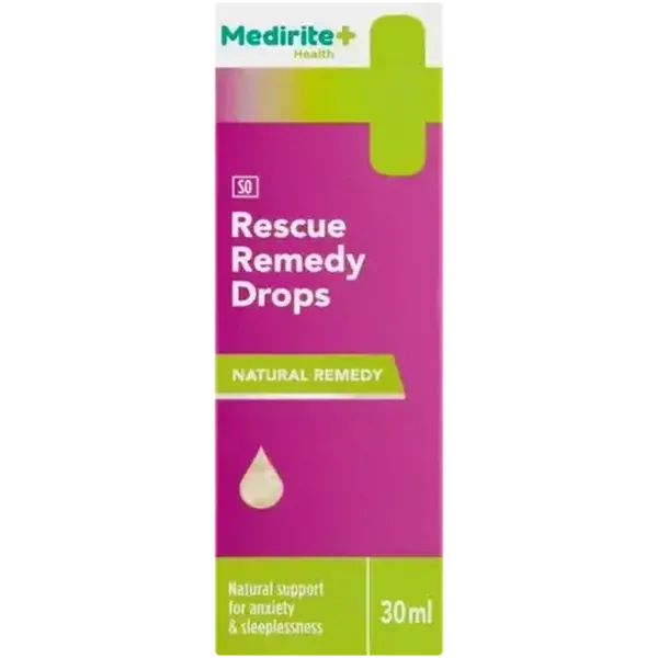 Medirite Rescue Remedy Drops 30ml