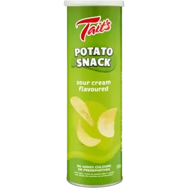Tait's Sour Cream Flavoured Potato Snack 120g
