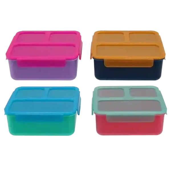 Smash Bento Lunch Box 1.4L (Colour May Vary)