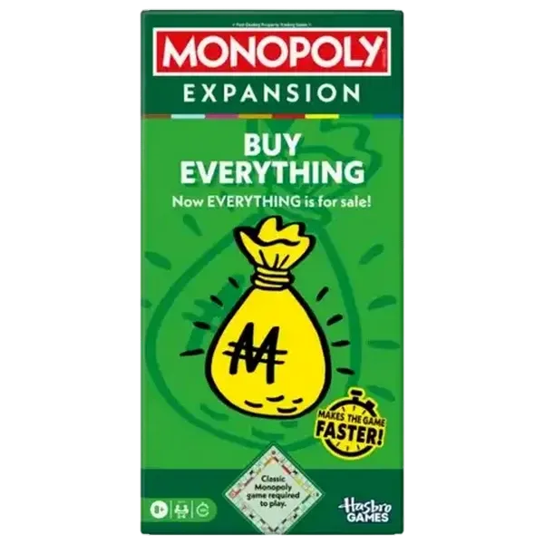 Monopoly Buy Everything Expansion Board Game
