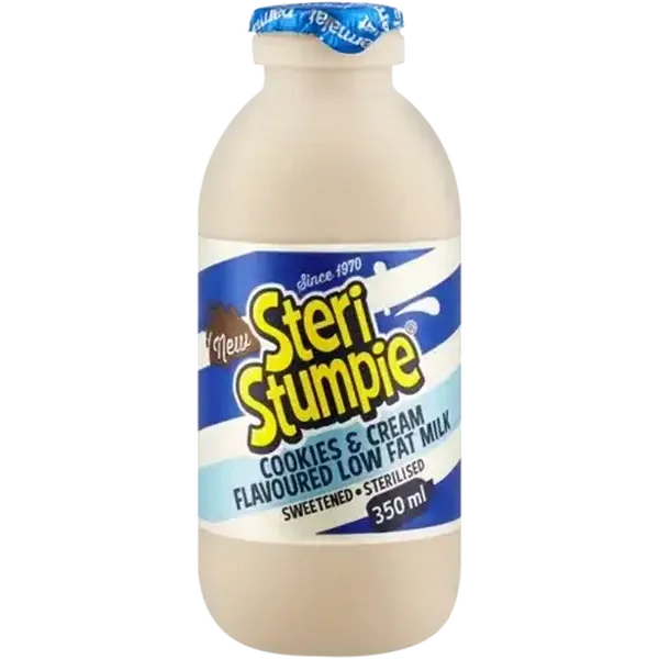 Steri Stumpie Cookies & Cream Flavoured Low Fat Milk 350ml