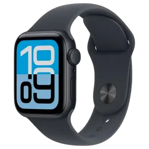 Apple Watch SE (3rd generation) GPS 40mm Midnight Aluminium Case with Midnight Sport Band (S/M)