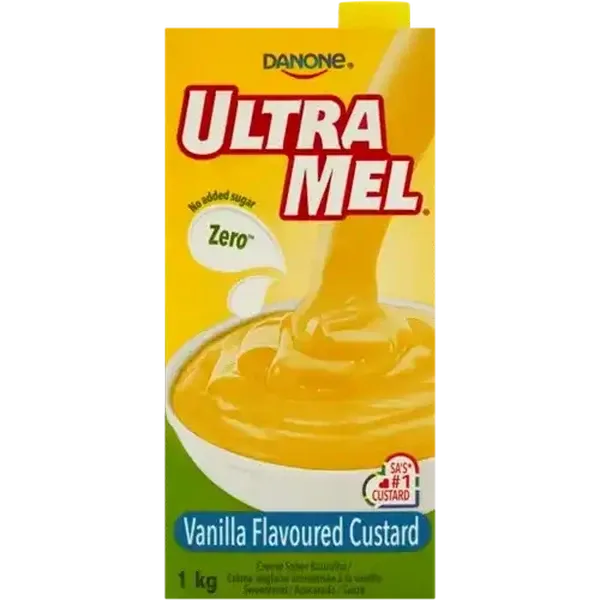 Danone Ultra Mel Vanilla Flavoured Zero Custard 1kg
