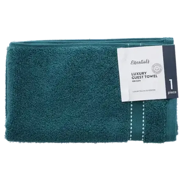 Essentials Hamptons Jade Luxury Guest Towel 30 x 50cm