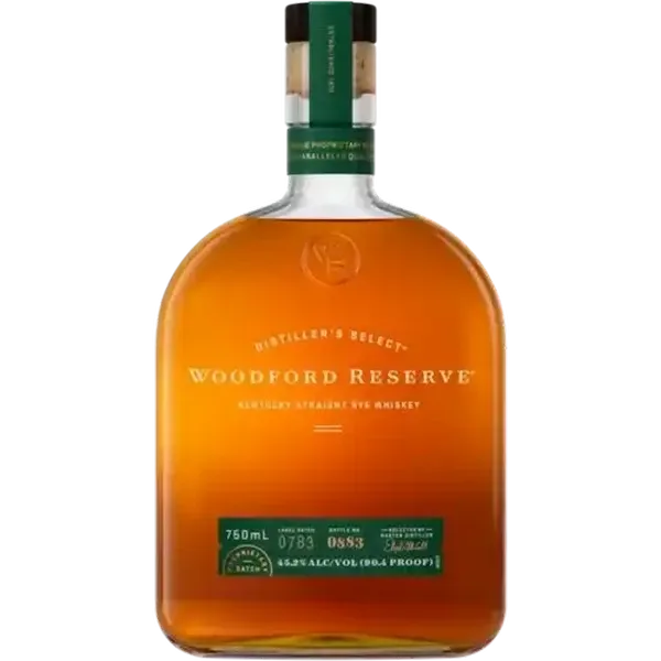 Woodford Reserve Distiller's Select Kentucky Straight Rye Whiskey Bottle 750ml