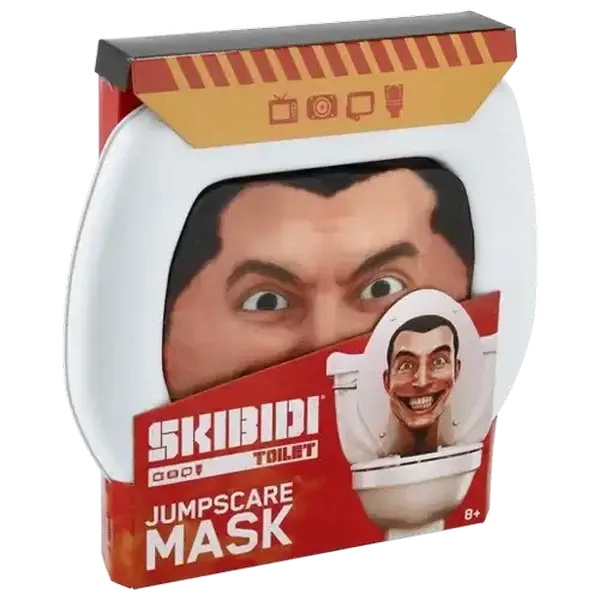 Skibidi Toilet Jumpscare Mask