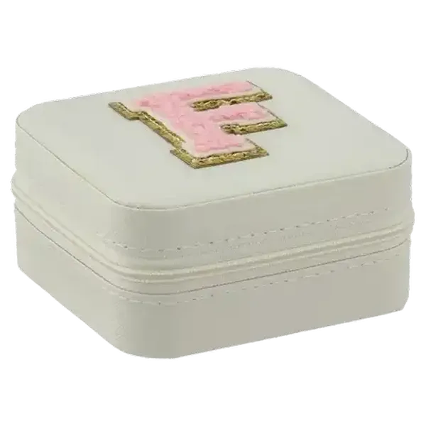 Shapiro White F Jewellery Box